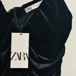 SOLD | Zara Velvet Mini Dress